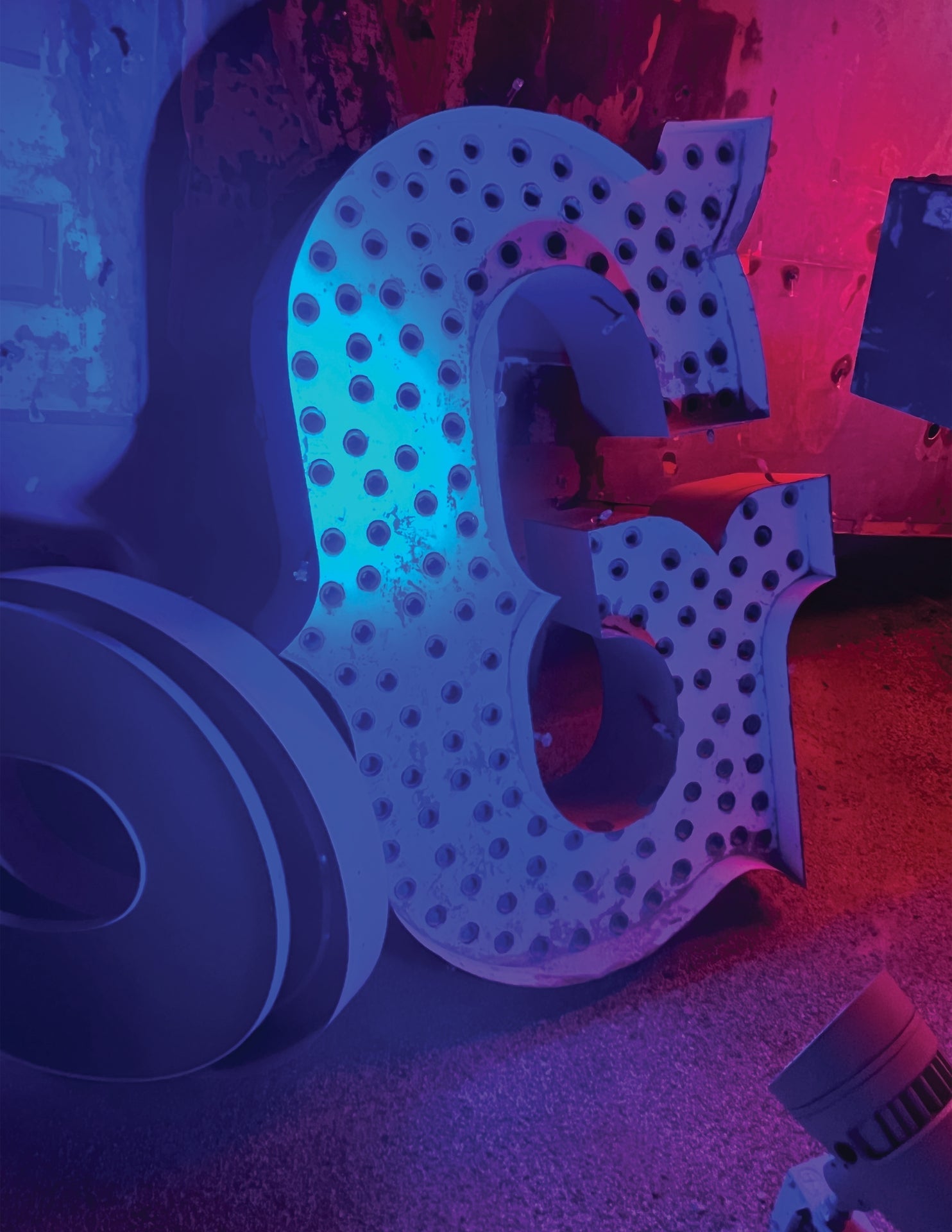 Nascent Neon: Color Gallery Wall